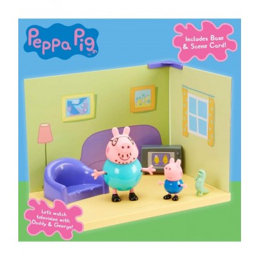 Peppa Pig Living Room Playset